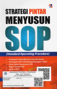 Image of Strategi pintar menyyusun SOP (Standard Operating Procedure)