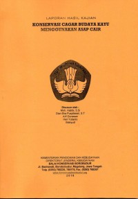 Image of Konservasi cagar budaya kayu menggunakan asap cair