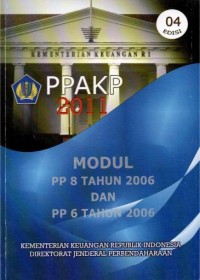 Image of Modul PP 8 Tahun 2006 dan PP 6 Tahun 2006