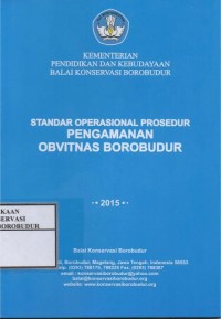 Image of Standar Operasional Prosedur Pengamanan Obvitnas Borobudur