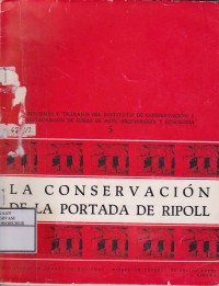 Image of La Conservacion De La Portanda De Santa Maria De Ripoll