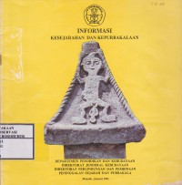 Image of Informasi Kesejarahan dan Kepurbakalaan