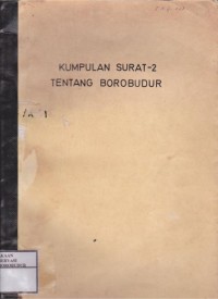 Image of Kumpulan Surat-Surat Tentang Borobudur