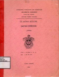 Image of Sejarah Geologi Daerah Enrekang