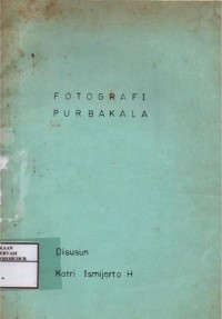 Image of Fotografi Purbakala