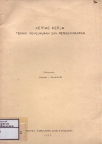 Image of Kertas Kerja Teknik Pengukuran Dan Penggambaran