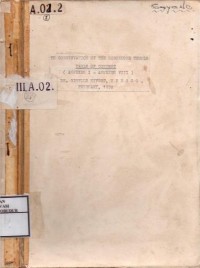 Image of The Conservation Of The Borobudur Temple : Table of content (annexes I-annees VIII)