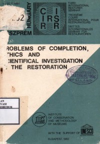 Image of Problems Of The Completion Of Art Objects