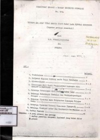 Image of Tentang Ada atau Tidak Adanya Suatu Danau lama Didekat Borobudur (Laporan Geologi Sementara)