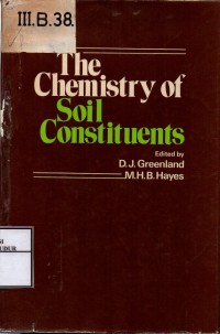 Image of The Chemistry of Soil Constituents