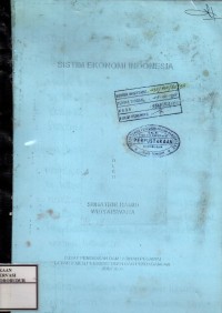 Image of Sistem Ekonomi Indonesia