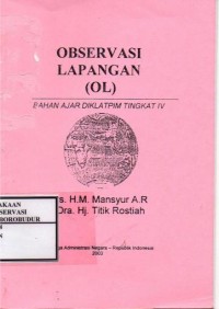 Image of Observasi Lapangan Bahan Ajar Diklatpim Tingkat IV