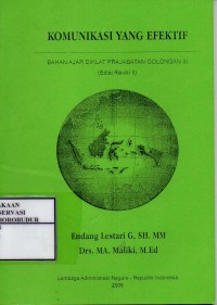 Image of Komunikasi Yang Efektif