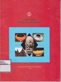 Image of Vademekum Benda Cagar Budaya