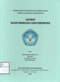 Image of Kajian hidrologi candi Borobudur