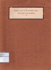 Image of Evaluasi hasil survei distribusi herba pada batuan Candi Borobudur