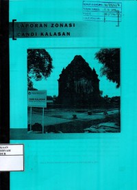 Image of Laporan zonasi Candi Kalasan