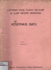Image of Konservasi Batu