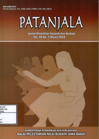 Image of Patanjala Vol.10 Nomor 1 Maret 2018 : Konstruksi nilai multikulturalisme pada masyarakat haurgeulis kabupaten indramayu, Strategi adaptasi masyarakat terdampak pembangunan waduk jatigede di dusun cipondoh desa pawenang kecamatan jatinunggal kabupaten sumedang, 
