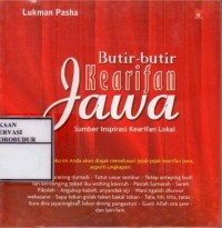 Image of Butir-butir Kearifan Jawa : Sumber Inspirasi Kearifan Lokal