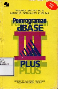 Image of Pemrograman dBASE III Plus