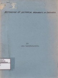 Image of Restoration of Historical Monuments in Indonesia