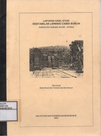 Image of Laporan Hasil Studi Kestabilan Lereng Candi Sukuh Kabupaten Karang Anyar Jawa Tengah