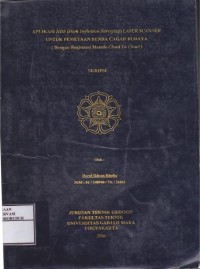 Image of Aplikasi HDS (High Definition Surveying) Laser Scanner Untuk Pemetaan Benda Cagar Budaya (Dengan Registrasi Metode Cloud To Cloud)