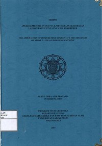 Image of Aplikasi metode HVSR untuk mengetahui ketebalan lapisan batu penyusun Candi Borobudur