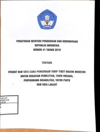 Image of Peraturan menteri pendidikan dan kebudayaan republik indonesia nomor 41 tahun 2020 tentang layanan informasi publik