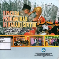 Image of Upacara perkawinan di nagari sintuk : Kecamatan sintuk toboh gadang kabupaten padang pariaman