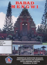 Image of Babad Mengwi