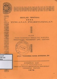 Image of Sekilas tentang desa tenganan pegringsingan