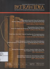 Image of Patrawidya Vol.22 No.1 : Mengungkap katastrofe kuno di yogyakarta berbasis indigenous knowledge dalam perspektif filoarkeologi, Menundukkan kaum pemburu kuasa pu sindok atas perburuan burung dan binatang abad X, 