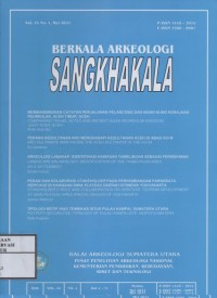 Image of Berkala Arkeologi Sangkhakala Vol.24 No.1 Mei 2021 : Membandingkan catatan perjalanan pelancong dan nisan kuno kerajaan peureulak Aceh Timur Aceh, Perang kesultanan aru menghadapi kesultanan Aceh di abad XVI M, Arkeologi lanskap identifikasi kawasan tamblingan sebagai permukiman, Peran dan kolaborasi stakeholder pada perkembangan pariwisata heritage di kawasan siwa plateau daerah istimewa yogyakarta, Tipologi motif hias tembikar situs pulau kampai