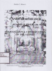 Image of Candi Borobudur Research Program Degradation & Conservation of the Stones