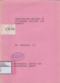 Image of Nondistructive Methods of Determining Moisture and Humidity