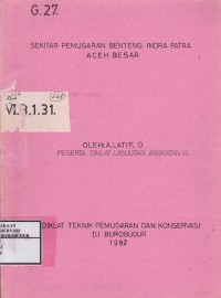 Image of Sekitar Pemugaran Benteng Indra Patra Aceh Besar