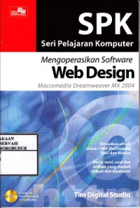 Image of Seri Pelajaran Komputer Mengoperasikan Software Web Design Macromedia Dreamweaver MX 2004