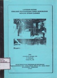 Image of Laporan Kajian Evaluasi Pembersihan Candi Borobudur dengan Steam Cleaner