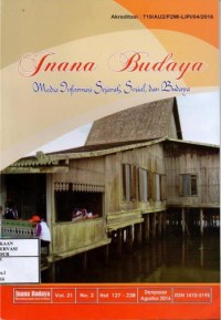 Image of Inana Budaya vol.21 no.2 Agustus 2016