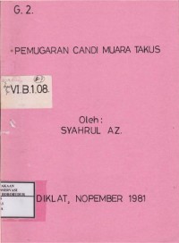 Image of Pemugaran Candi Muara Takus