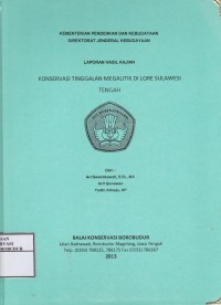 Image of Konservasi Tinggalan Megalitik di Lore Sulawesi Tengah