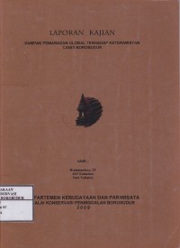 Image of Dampak Pemanasan Global Terhadap Keterawatan Candi Borobudur