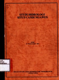 Image of Studi Konservasi tentang Hidrologi Situs Candi Ngawen