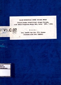 Image of Saran Konservasi Obyek Diorama Monas : Dalam Rangka Rehabilitasi Adegan Diorama, oleh Badan Pengelola Monas DKI, tahun 1985/1986