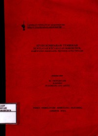 Image of Studi Komparasi Tembikar di Wilayah Kecamatan Borobudur, Kabupaten Magelang, Provinsi Jawa Tengah