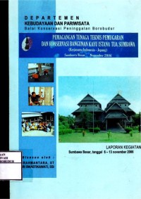 Image of Pemagangan Tenaga Teknis Pemugaran dan Konservasi Bangunan Kayu Istana Tua Sumbawa