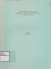 Image of Penyelamatan Peninggalan Sejarah dan Purbakala Propinsi Sumatera Barat