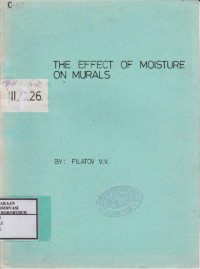 Image of The Effect of Moisture on Murals